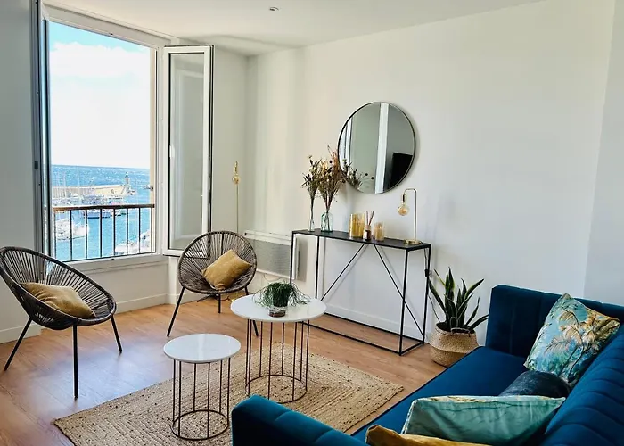Sognu Di Matteu - Bel Appartement Entierement Climatise - Vue Mer, Vieux Port Bastia